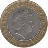 Монета. Великобритания. 2 фунта 2003 год. рев.