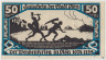 Бона. Нотгельд. Германия. Город Плён. 50 пфеннигов 1921 год. Вариант 1064.3.а.1. рев.