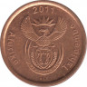 Монета. Южно-Африканская республика (ЮАР). 5 центов 2011 год. ав.