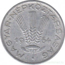Монета. Венгрия. 20 филлеров 1964 год. 