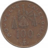 Монета. Новая Каледония. 100 франков 1976 год. рев.