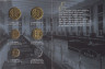 Монеты. Эстония. Набор разменных монет в буклете. 1999 год. реверс.