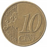 Монета. Греция. 10 центов 2013 год. 