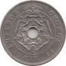 Монета. Южная Родезия. 1 пенни 1937 год. рев.