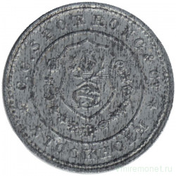 Жетон транспортный. Швеция. Стокгольм. Для общественного транспорта компании "Sporrong and Co, frukost". Белый металл.