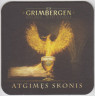 Подставка. Пиво  "Grimbergen", Литва. лиц.