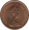 Монета. Фолклендские острова. 1/2 пенни 1974 год. рев.