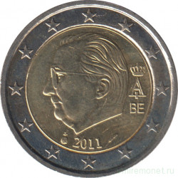 Монета. Бельгия. 2 евро 2011 год.