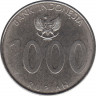 Монета. Индонезия. 1000 рупий 2010 год.  рев.