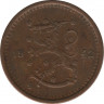 Монета. Финляндия. 50 пенни 1942 год. ав.