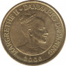  Монета. Дания. 20 крон 2006 год. Колокольня Королевского дворца. Грастен. рев.