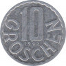 Монета. Австрия. 10 грошей 1992 год. ав.