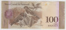 Банкнота. Венесуэла. 100 боливаров 2012 год. ав.