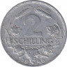 Монета. Австрия. 2 шиллинга 1946 год. ав.