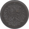 Монета. Австро-Венгерская империя. 20 геллеров 1916 год. рев.