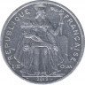 Монета. Новая Каледония. 2 франка 2012 год. ав.