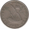 Монета. Португалия. 5 эскудо 1968 год. ав.