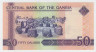 Банкнота. Гамбия. 50 даласи 2006 год.