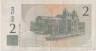 Банкнота. Грузия. 2 лари 1999 год. Тип 62. рев.