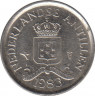 Монета. Нидерландские Антильские острова. 10 центов 1983 год. ав.