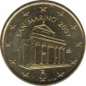 Монета. Сан-Марино. 10 центов 2007 год. ав.