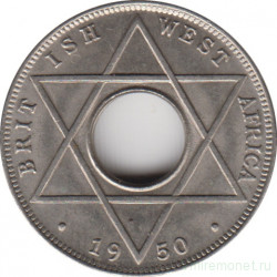 Монета. Британская Западная Африка. 1/10 пенни 1950 год. KN.