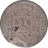 Монета. Восточная Пруссия (Германия). 1 грошен 1797 год. ав. ав.