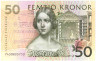 Банкнота. Швеция. 50 крон 1997 год. Тип 62а(2).