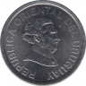Монета. Уругвай. 50 сентесимо 2005 год. ав.