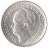 Монета. Нидерланды. 10 центов 1939 год.