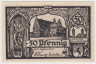 Бона. Нотгельд. Германия. Город Ютербог. 50 пфеннигов 1920 год. Вариант 663.1.2. ав.
