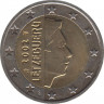 Монета. Люксембург. 2 евро 2002 год. ав.