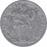 Монета. Новая Каледония. 1 франк 2000 год.  ав.