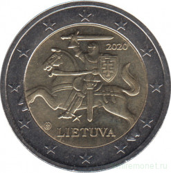 Монета. Литва. 2 евро 2020 год.