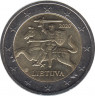 Монета. Литва. 2 евро 2020 год. ав.