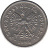 Монета. Польша. 10 грошей 1999 год. ав.