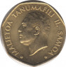 Монета. Самоа. 1 тала 2005 год. ав.
