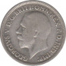 Монета. Великобритания. 6 пенсов 1934 год. рев.