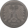 Монета. ФРГ. 5 марок 1991 год. Монетный двор - Берлин (А). ав.
