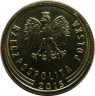 Монета. Польша. 2 гроша 2015 год. фото реверс