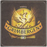Подставка. Пиво  "Grimbergen", Латвия. ав.