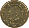 Монета. Бельгия. 10 центов 2011 год. ав.
