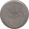 Монета. Руанда. 1 франк 1965 год. рев.