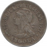 Монета. Ангола. 10 сентаво (2 макуты) 1927 год. ав.