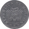 Монета. Боливия. 2 боливиано 1997 год. рев.