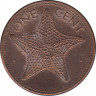 Монета. Багамские острова. 1 цент 2004 год. рев.