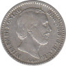 Монета. Нидерланды. 10 центов 1882 год. рев.