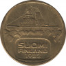 Аверс. Монета. Финляндия. 5 марок 1982 год.