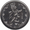 Монета. Сьерра-Леоне. 1 доллар 1997 год. Звери Королевы. Лев Англии. ав.
