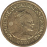 Монета. Дания. 10 крон 2007 год. ав.